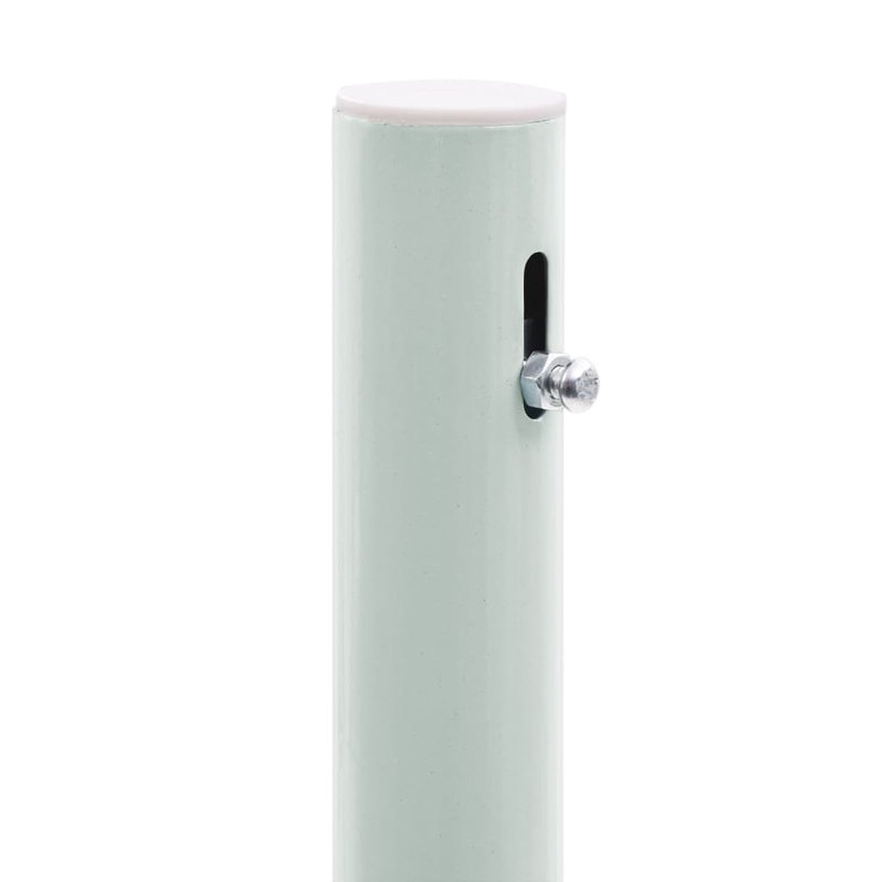 Dakota Fields 300cm W x 0.07cm D Grey Cover Retractable Side Awning, Grey