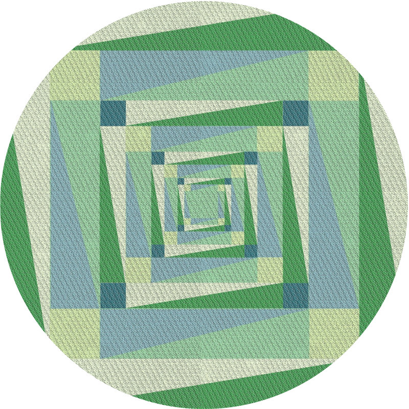 Kimmons Indoor Rug, Round 4'