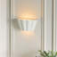 Ceramic Flush Mounted Sconce