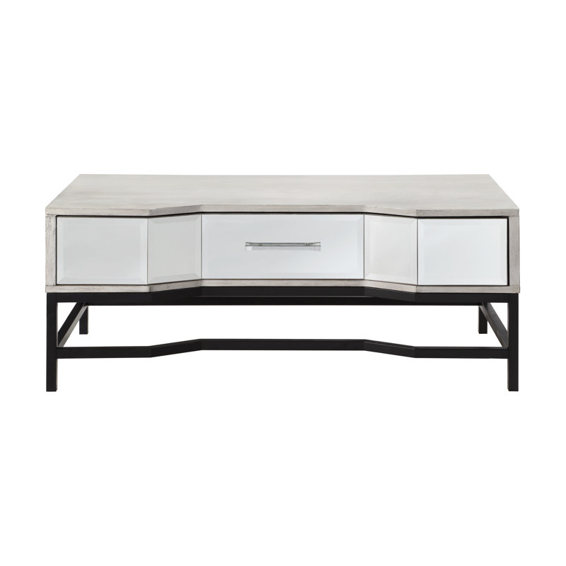 Table basse avec rangement Wes