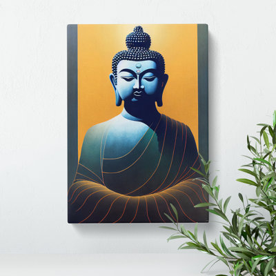 Balanced Buddha - Wrapped Canvas