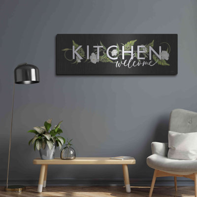 «Kitchen Welcome» par House Fenway, art mural en métal