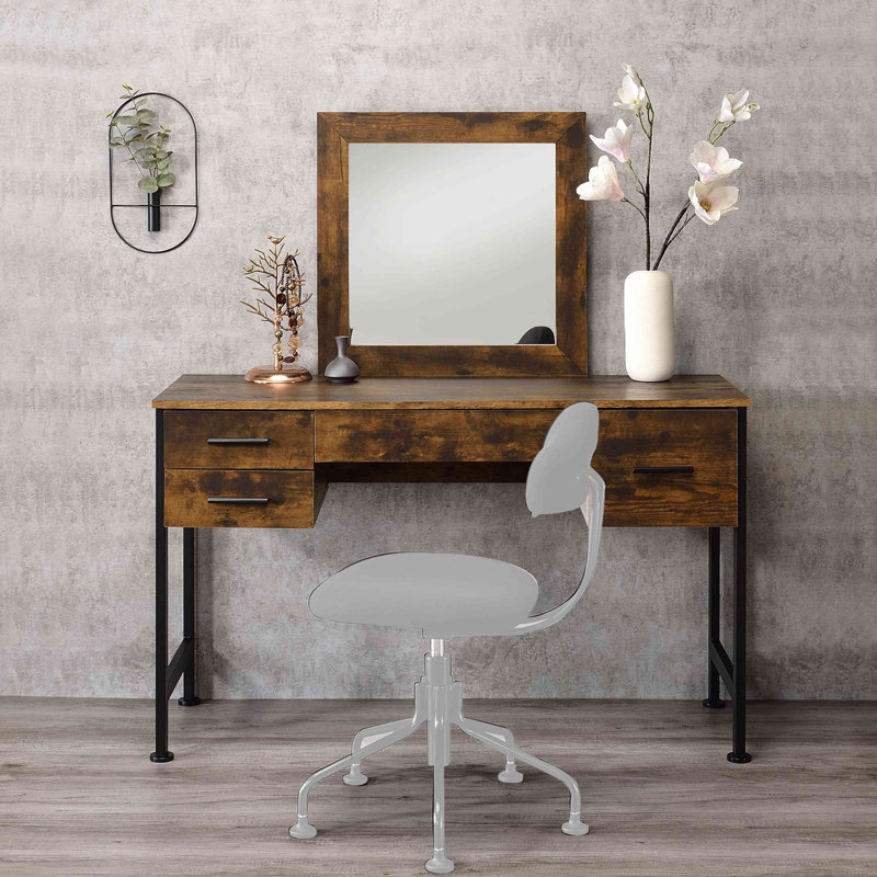 Ensemble de meuble-lavabo 4 tiroirs avec miroir