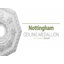 Médaillon de plafond de 18 po x 3 pi x P 1 1/2 po Nottingham (convient aux auvents jusqu'à 4 5/8 po)-28575898