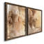 Mouvement encadré doré sur toile tendue - prêt à accrocher-607027757-607027759-606940350