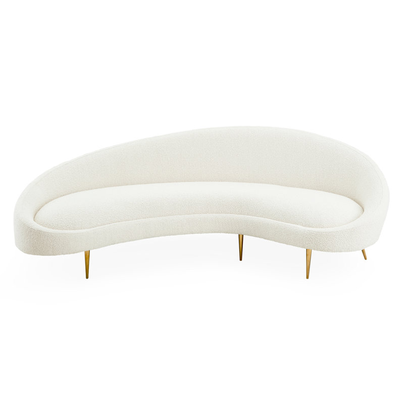 Ether Curved Sofa, Olympus Oatmeal