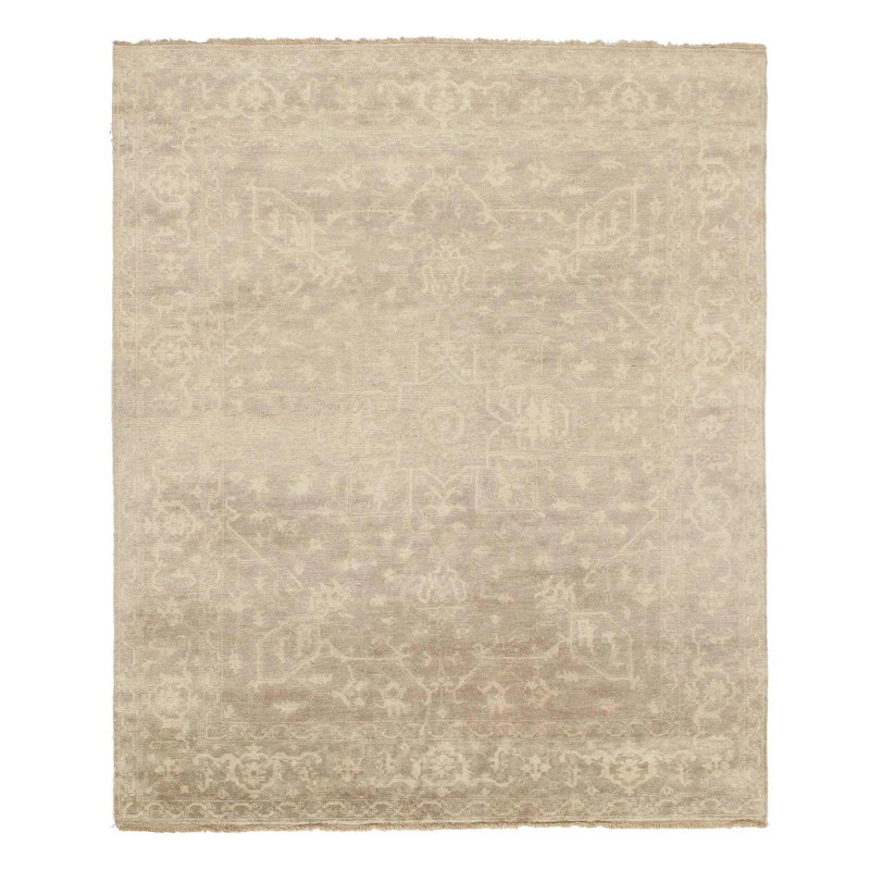 Oriental Area Rug in Brown
