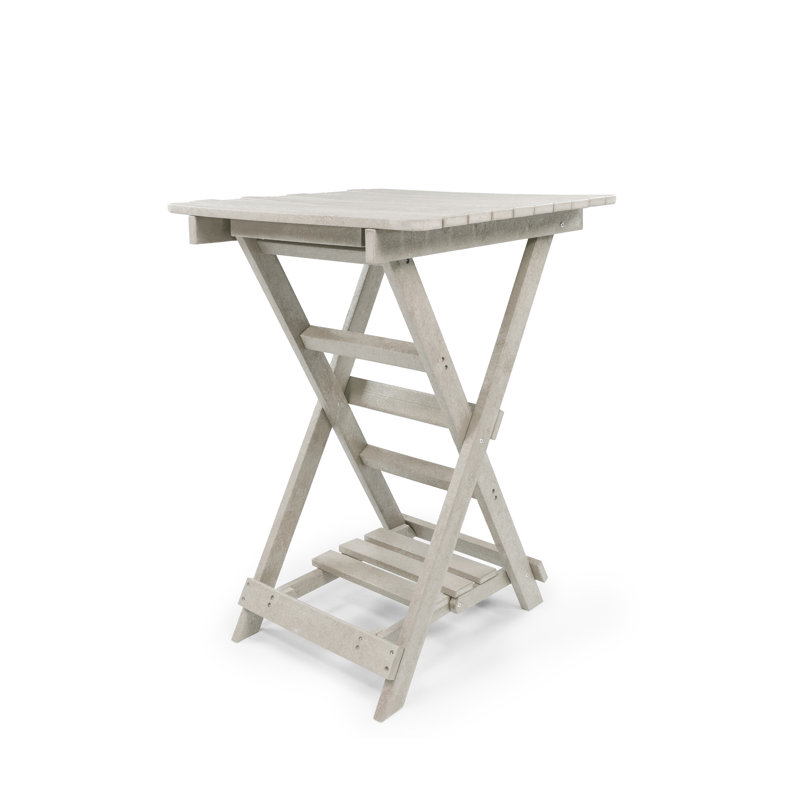 Patagonia Folding Outdoor Bar Table, Sand