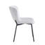 Ravn Fabric Dining Chairs with Steel Legs-1617995476