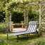 Chaise longue d'extérieur, chaise longue de plage