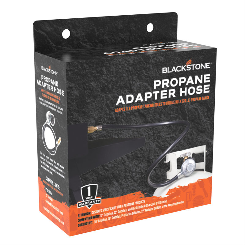 Blackstone Propane Tank Adapter Hose with Regulator