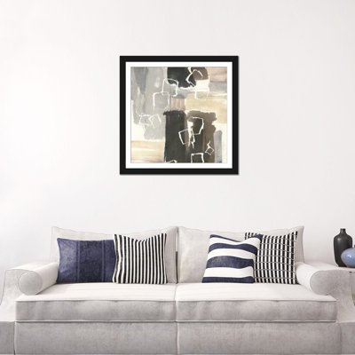 « danse squares i », impression sur toile