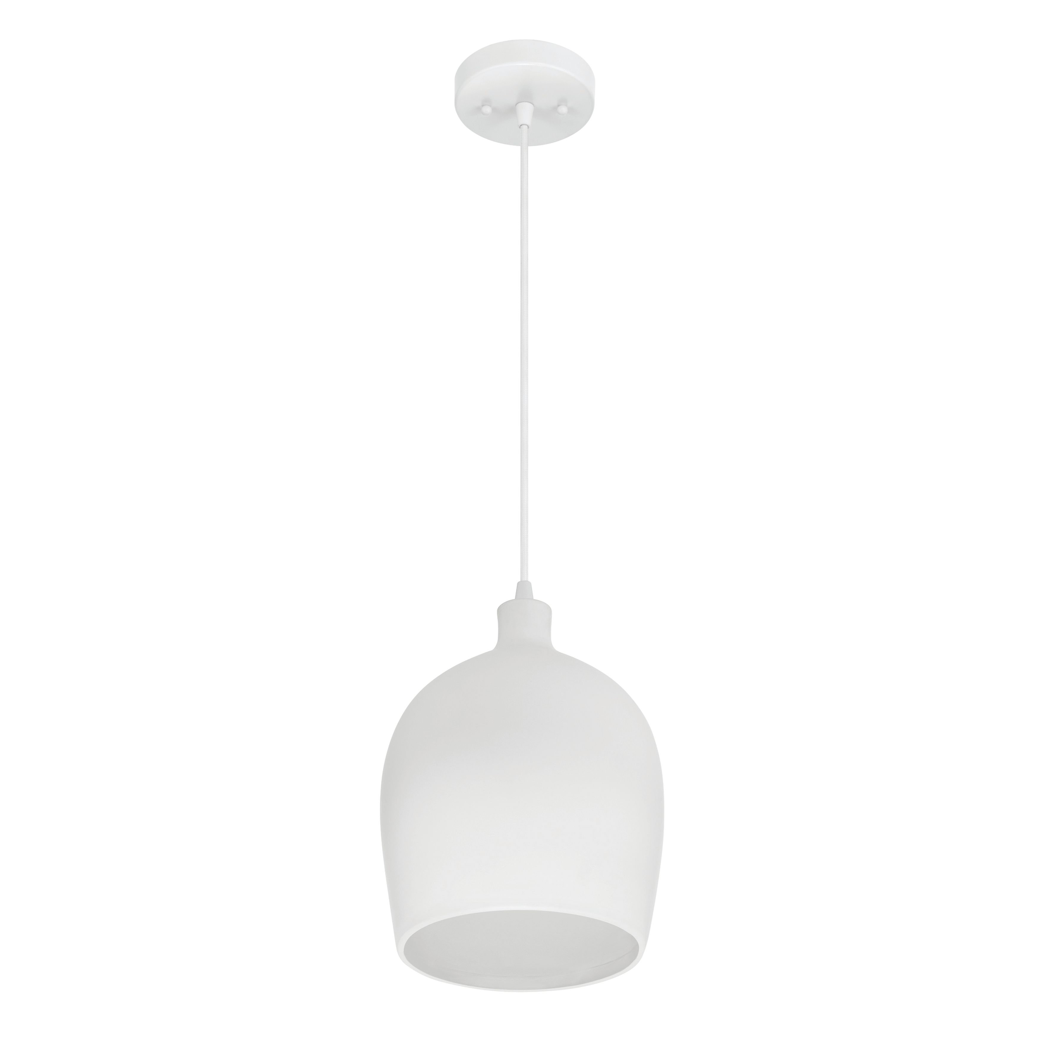 George Oliver Javaeh Ceramic Bell-Shaped Pendant Light | Wayfair