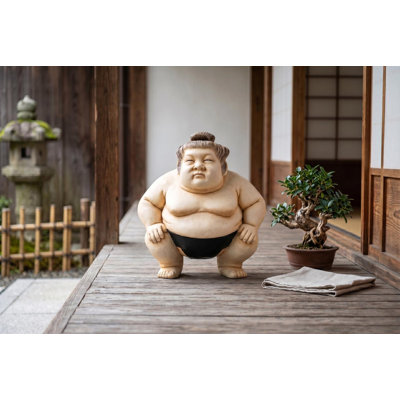 Basho The Sumo Wrestler Statue