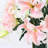 Silk Cloth Lillies Arrangement-25518706-40025480