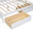 Daybed With Storage Shelf And USB Charging Ports-728622732-728622729
