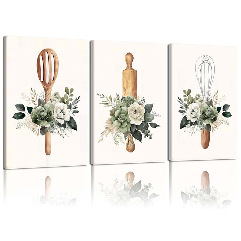 3 Piece Wrapped Canvas Print