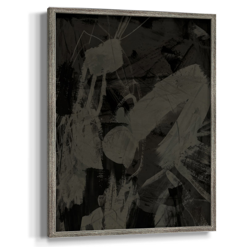 Rain Shadow II, reproduction encadrée - bois massif, H 11 po x l 9 po