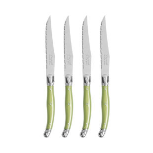 French Home Stainless Steel (18/8) Steak Knife Set (Set of 4)