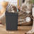 Touchless Bathroom Trash Can,2.5 Gallon Smart Trash Can Sensor Motion,Skinny Trash Bin With Lid,Electric, Narrow, Plastic, Auto Open,(Black)