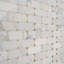 Norway 2x6 Polished Marble and Pearl Waterjet Mosaic Tile-1458114089
