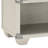 Modern Brugier Gray Nightstand, Open Shelf & 1 Large Drawer with Metal Glide Side Table for Any Room-1150587895