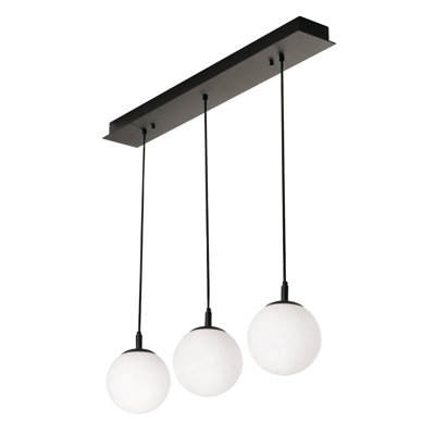 Triple luminaire suspendu Altia