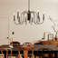 Lustre noir 9 lumières Karthe-1719730105