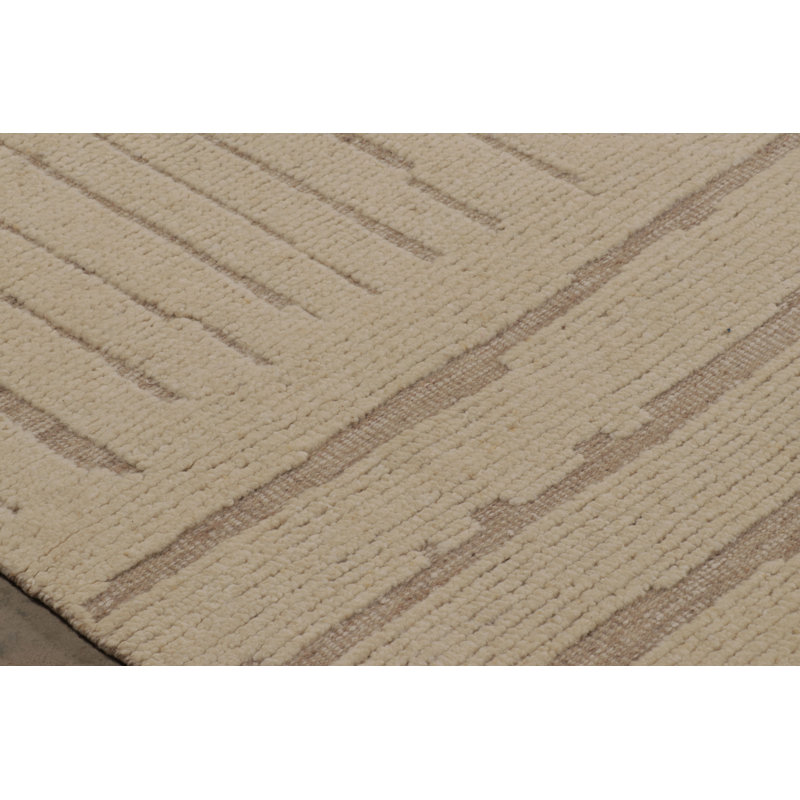 Modern One-of-a-Kind 14'10X20'3 Hand Knotted Area Rug