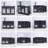 45" W Storage Lilliam with 3 mirrored acrylic doors-66117090