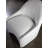 Signature Designs Carly Upholstered Back Side Chair in Light Gray