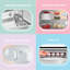 Living And Home 0.09m³ L Mini Fridge with Freezer-111285904