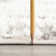 Kierre Contemporary Abstract Ivory Indoor Shag Area Rug
