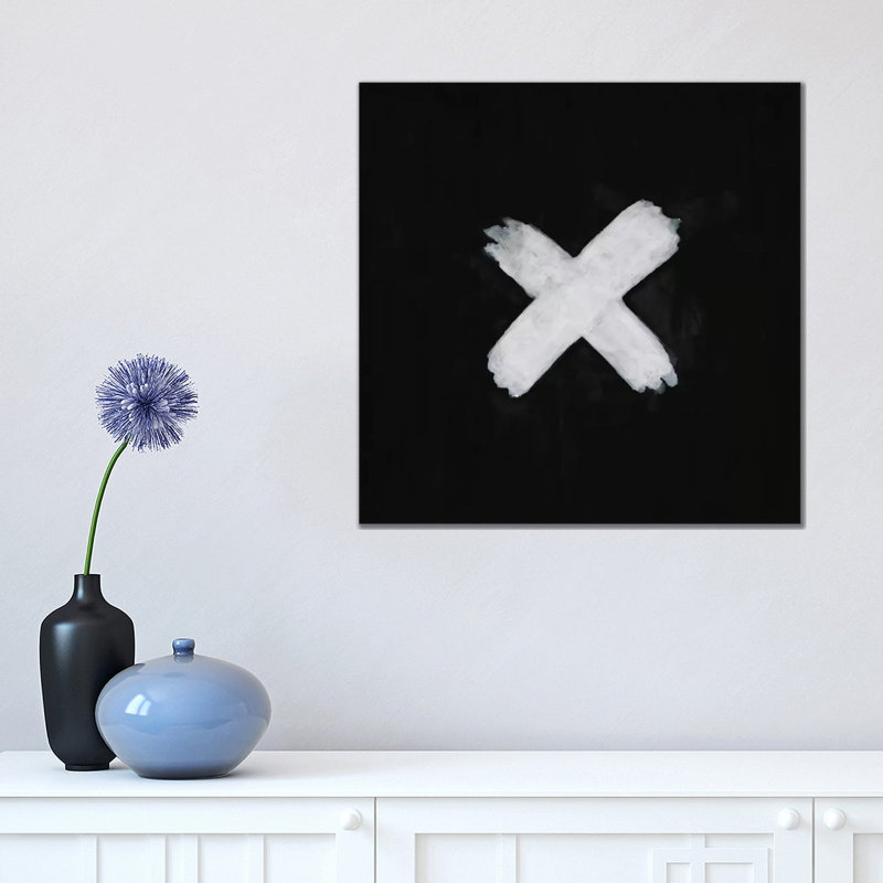 Blackout - Wrapped Canvas Painting, 45.72 cm H x 45.72 cm W