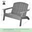 Chaise Adirondack en plastique Azira