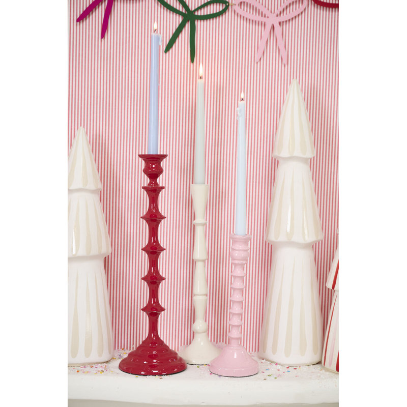 Porte-bougie bonbon 3,75 po x 10 po