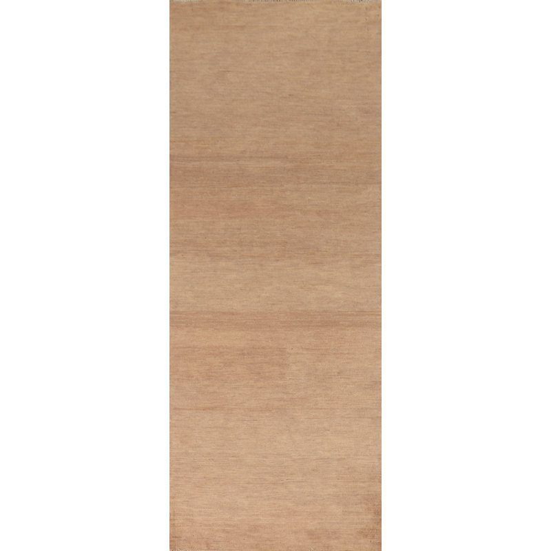 Handmade Gabbeh Modern Runner Rug 3x10
