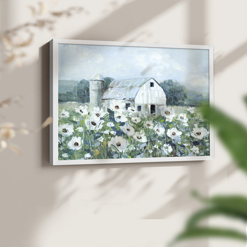 Dream Fields -Framed Print - Restickable