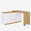 Foldable and Modular L-Shaped Writing Desk-972913691