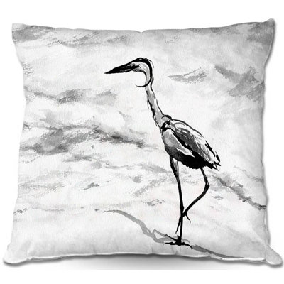 Couch Heron Throw Pillow