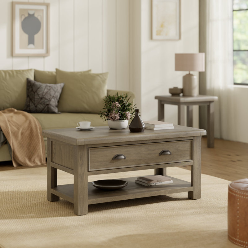 Columbia Four Leg Coffee Table with Storage