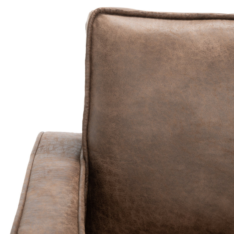 Fauteuil en polyester de 30,7 cm de large Fenske, Argent