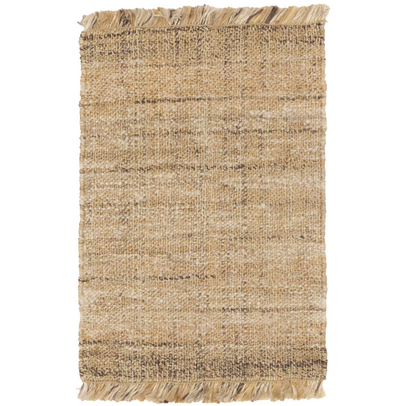 Tapis moderne en jute tressé à la main 2 x 3