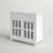 Audel Kitchen Cabinet with 2 Drawers and Glass Doors,Dining cabinet,Office credenza -1739794632