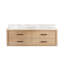 Meuble-lavabo double 60 po avec plateau Cristo-1470691774