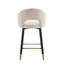 Avren Upholstered Counter Stool with Metal Frame-864096994