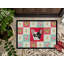 Bouledogue français 36 po x 24 po tapis d’extérieur antidérapant pour l’intérieur Carreon
