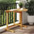  Balcony Table Brown Solid Acacia Wood Medium Foldable