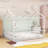 Metal House Shaped Bed With Fence-68487680-68487681