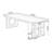 Tan Rectangular Solid Wood desk-506415809
